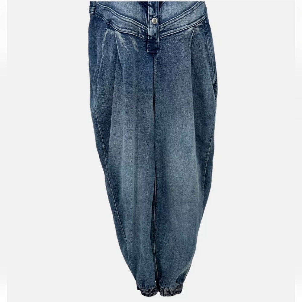 Denim jumpsuit sz 4 - Picture 3 of 6